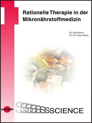 cover image of Rationelle Therapie in der Mikronährstoffmedizin